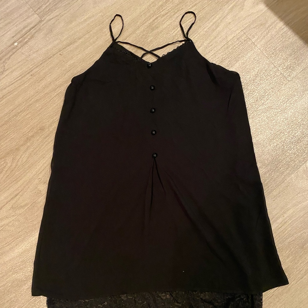 A-Line Mini Dress in Black